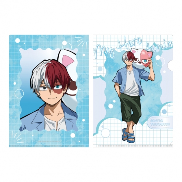 【グッズ-クリアファイル】僕のヒーローアカデミア クリアファイル アニマルビーチボールVer. 轟 焦凍
