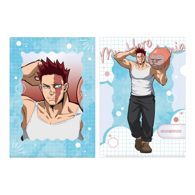 【グッズ-クリアファイル】僕のヒーローアカデミア クリアファイル アニマルビーチボールVer. エンデヴァー
