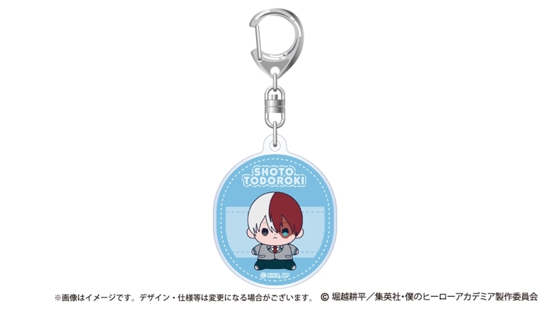 【グッズ-キーホルダー】僕のヒーローアカデミア もっちび アクリルキーホルダー 轟 焦凍
