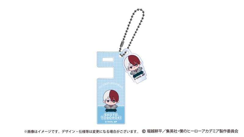 【グッズ-キーホルダー】僕のヒーローアカデミア もっちび スマホスタンドキーホルダー 轟 焦凍
