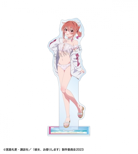 【グッズ-スタンドポップ】TVアニメ『彼女、お借りします』 arti-mate BIGアクリルスタンド 桜沢 墨 描き下ろし 水着ver.【アニメイト限定】
