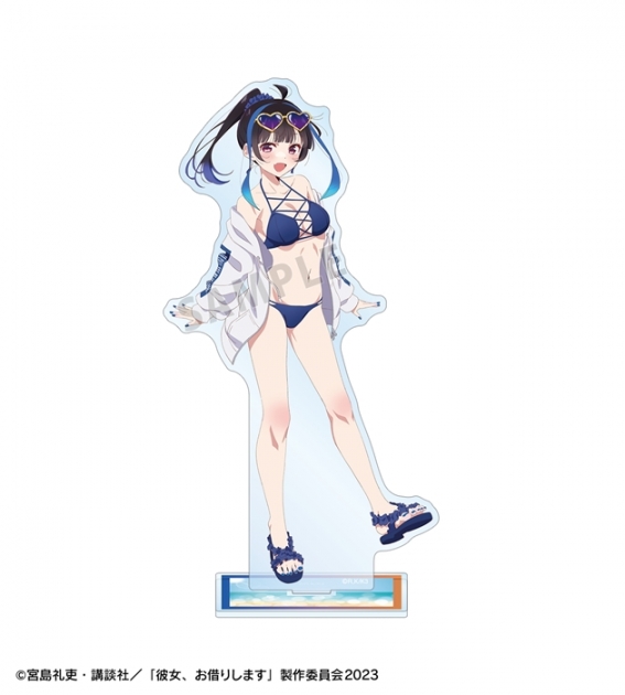 【グッズ-スタンドポップ】TVアニメ『彼女、お借りします』 arti-mate BIGアクリルスタンド 八重森みに 描き下ろし 水着ver.【アニメイト限定】
