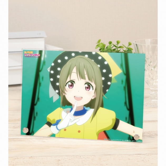 【グッズ-置きもの】ラブライブ!虹ヶ咲学園スクールアイドル同好会 (ニジガク) Poppin' Up! 場面写A5アクリルパネル
