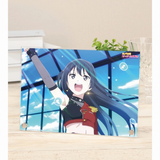【グッズ-置きもの】ラブライブ!虹ヶ咲学園スクールアイドル同好会 (ニジガク) DIVE! 場面写A5アクリルパネル
