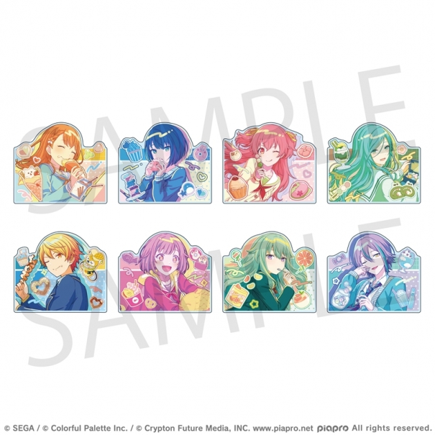 【グッズ-バッチ】プロジェクトセカイ カラフルステージ! feat. 初音ミク Anniversary/Birthdayイラスト2023-2024 アクリルバッジコレクション C
