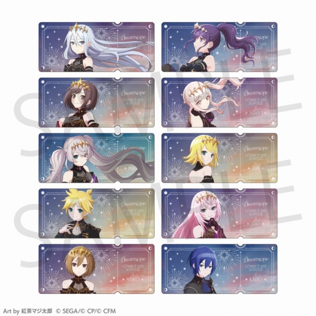 【グッズ-カード】プロジェクトセカイ カラフルステージ! feat. 初音ミク コネクトライブ 25時、ナイトコードで。×バーチャル・シンガー Dreamscape チケット風カード[25時、ナイトコードで。]
