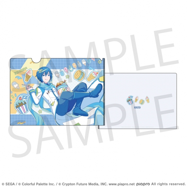 【グッズ-クリアファイル】プロジェクトセカイ カラフルステージ! feat. 初音ミク Anniversary/Birthdayイラスト2023-2024 クリアファイル KAITO

