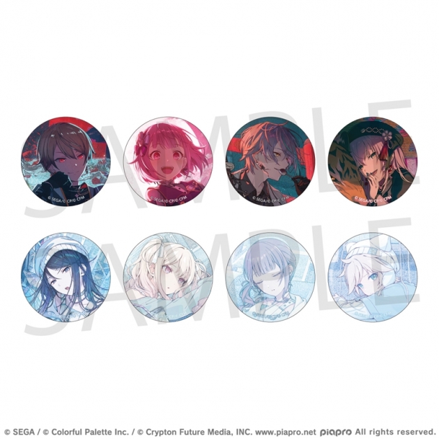 【グッズ-バッチ】プロジェクトセカイ カラフルステージ! feat. 初音ミク グリッター缶バッジ イベントイラストコレクション vol.46 A

