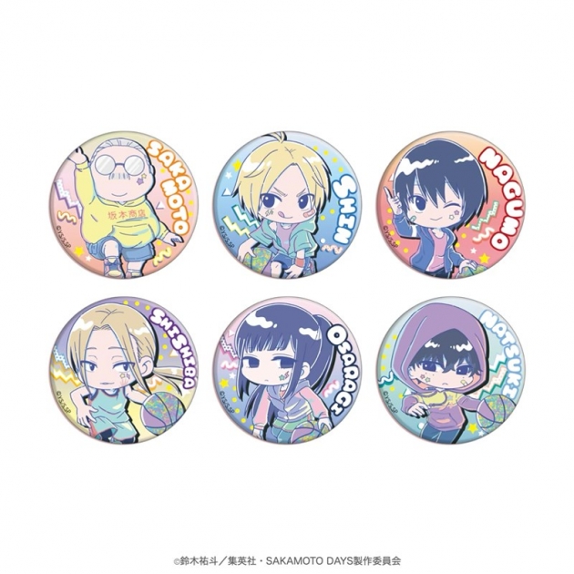 【グッズ-バッチ】TVアニメ『SAKAMOTO DAYS』 Ouchi-de Collection Vol.3【ミニキャラ】缶バッジ(単品)