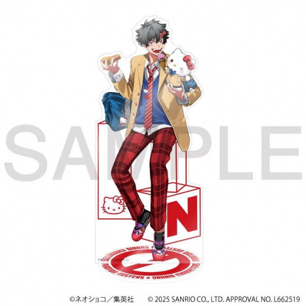 【グッズ-スタンドポップ】Phantom Busters × Sanrio characters BIGアクリルスタンド①宍喰野虎落【アニメイト限定】
