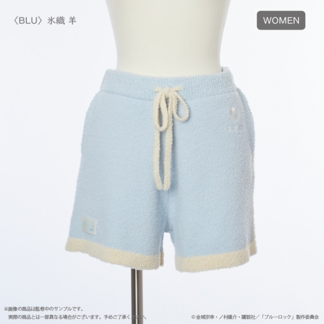 【グッズ-ルームウェア】ブルーロック ルームウェアショートパンツ (メンズ) BLU 氷織 羊
