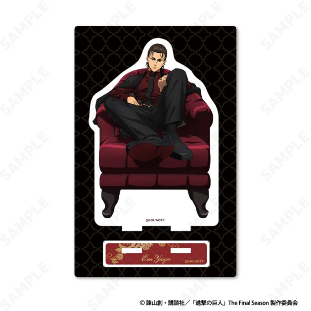 【グッズ-スタンドポップ】進撃の巨人 アクリルスタンド 1.エレン・イェーガー[Dignified]
