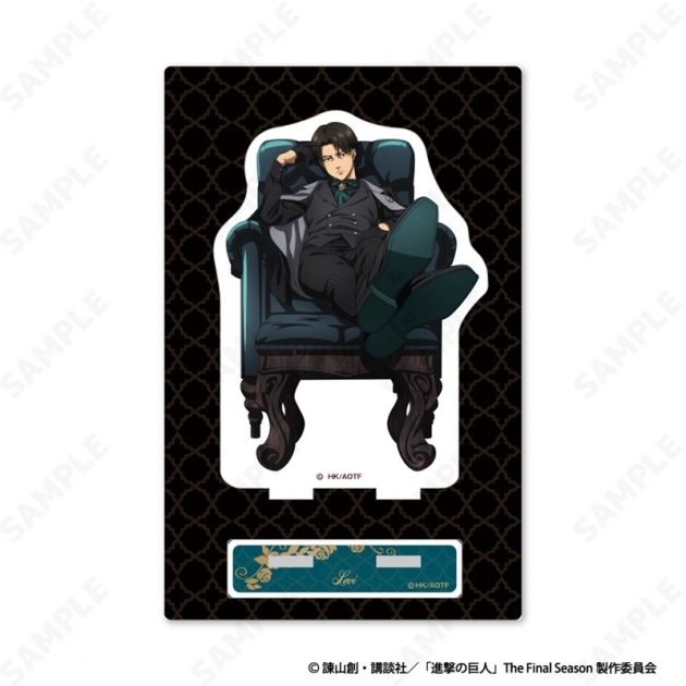 【グッズ-スタンドポップ】進撃の巨人 アクリルスタンド 4.リヴァイ[Dignified]
