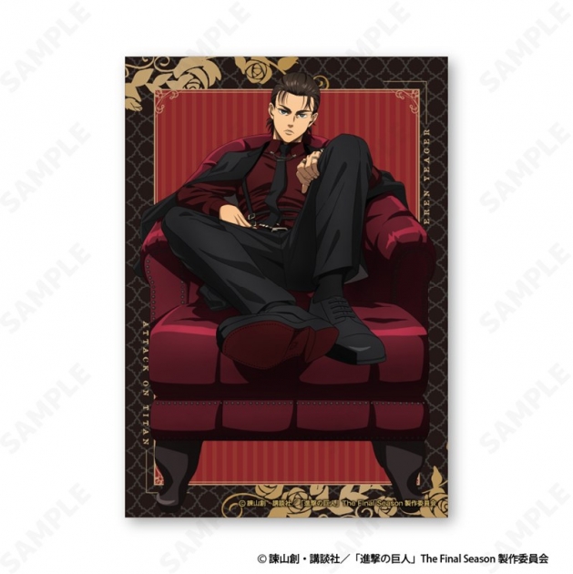 【グッズ-ブロマイド】進撃の巨人 ブロマイド4種セット[Dignified]
