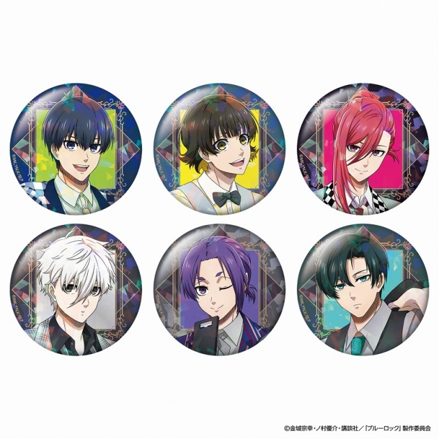 【グッズ-バッチ】ブルーロック トレーディングホログラム缶バッジ
