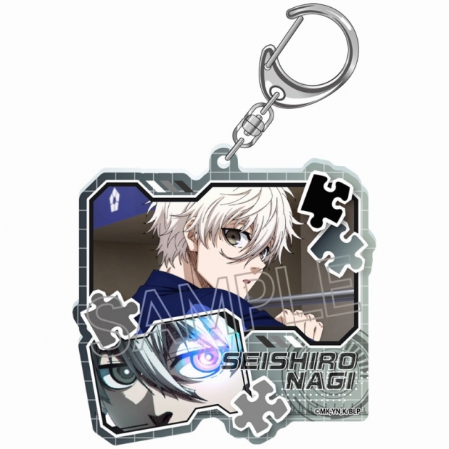 【グッズ-キーホルダー】ブルーロック コラージュアクリルキーホルダー 凪 誠士郎
