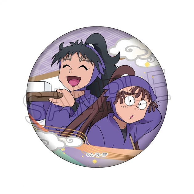 【グッズ-バッチ】忍たま乱太郎 缶バッジ -いろはの段- 久々知兵助&尾浜勘右衛門
