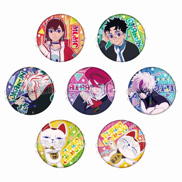 【グッズ-バッチ】TVアニメ『ダンダダン』 ビビッドライン キラキラ缶バッジ
