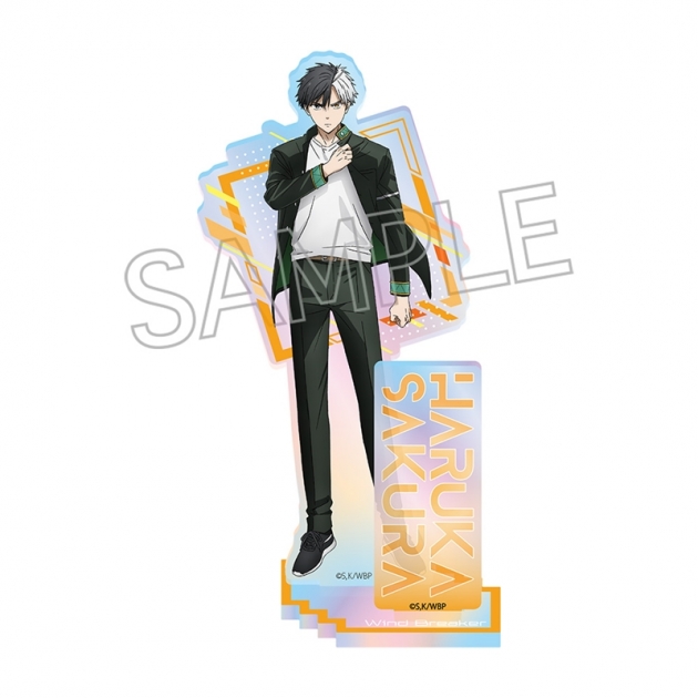 【グッズ-スタンドポップ】WIND BREAKER オーロラアクリルスタンド 桜 遥
