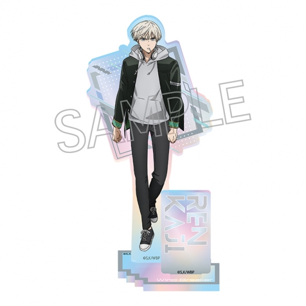 【グッズ-スタンドポップ】WIND BREAKER オーロラアクリルスタンド 梶 蓮

