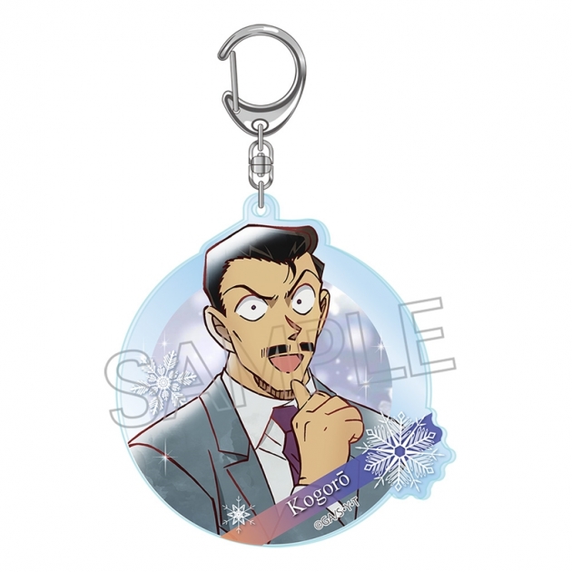 【グッズ-キーホルダー】名探偵コナン ウェットカラーシリーズ vol.6 アクリルキーホルダー 毛利小五郎
