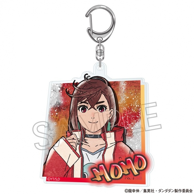 【グッズ-キーホルダー】TVアニメ『ダンダダン』 スプレーアートシリーズ アクリルキーホルダー モモ
