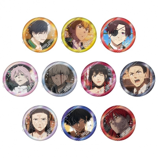 【グッズ-バッチ】WINDBREAKER トレーディンググリッター缶バッジVol.2
