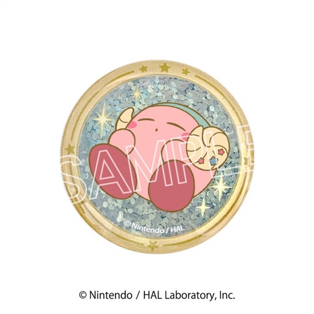 【グッズ-マグネット】星のカービィ KIRBY ホロスコープ・コレクション キラキラガラスマグネット A おひつじ座
