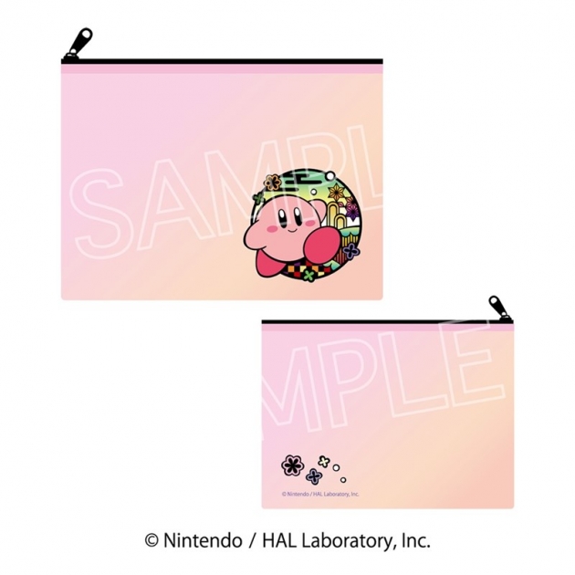 【グッズ-ポーチ】星のカービィ 切り絵シリーズ ポーチ Aさんぽ
