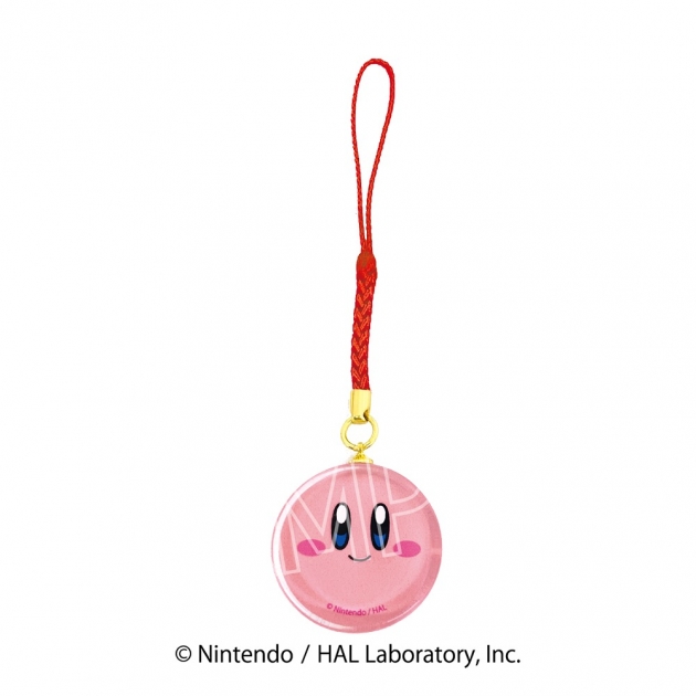 【グッズ-ストラップ】星のカービィ ガラス根付 カービィ(にっこり)
