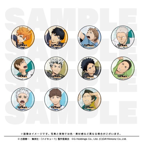 【グッズ-バッチ】ハイキュー!! TOUCH THE DREAM 缶バッジコレクションA【全11種】
