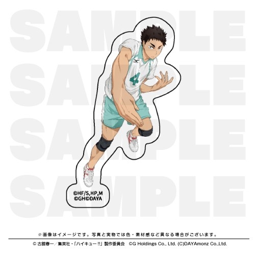【グッズ-ステッカー】ハイキュー!! TOUCH THE DREAM ダイカットステッカー 岩泉一(ユニフォーム)
