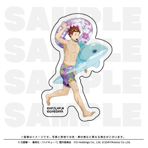 【グッズ-ステッカー】ハイキュー!! TOUCH THE DREAM ダイカットステッカー 天童覚
