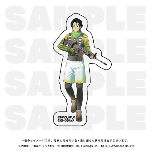 【グッズ-ステッカー】ハイキュー!! TOUCH THE DREAM ダイカットステッカー 佐久早聖臣
