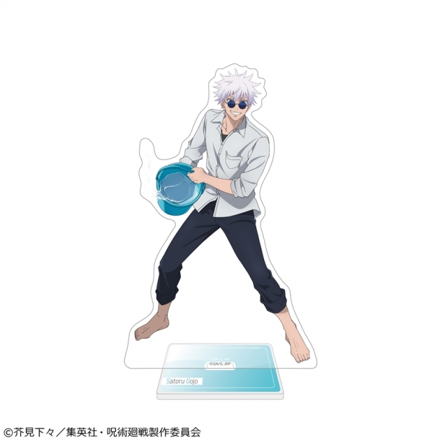 【グッズ-スタンドポップ】呪術廻戦 懐玉・玉折 アクリルスタンド 五条悟 プール掃除Ver.
