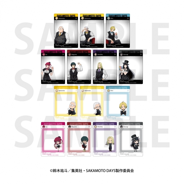 【グッズ-カード】TVアニメ『SAKAMOTO DAYS』 トレーディングSNSクリアカード 描き下ろし等身「カジノディーラー」(全14種)