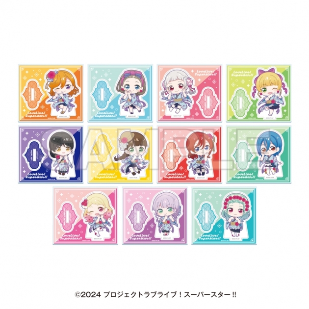 【グッズ-スタンドポップ】ラブライブ!スーパースター!! 湯めぐりタイム with Liella! トレーディングミニキャラアクリルスタンド
