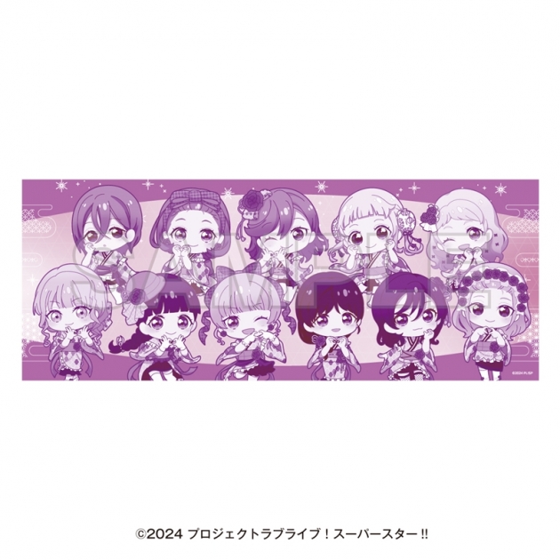 【グッズ-手ぬぐい】ラブライブ!スーパースター!! 湯めぐりタイム with Liella! てぬぐい
