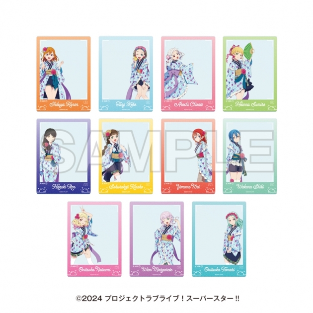 【グッズ-カード】ラブライブ!スーパースター!! 湯めぐりタイム with Liella! トレーディングスナップ風フォトクリアカード
