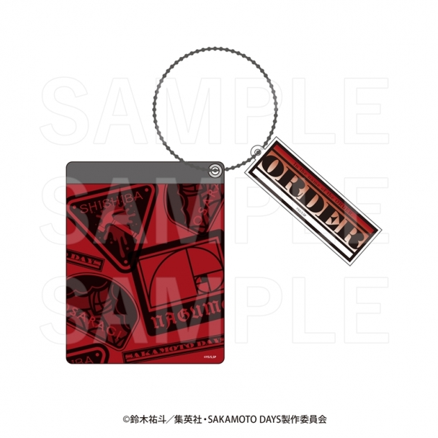 【グッズ-パスケース】『SAKAMOTO DAYS』 アクリルチャーム付パスケース ORDER