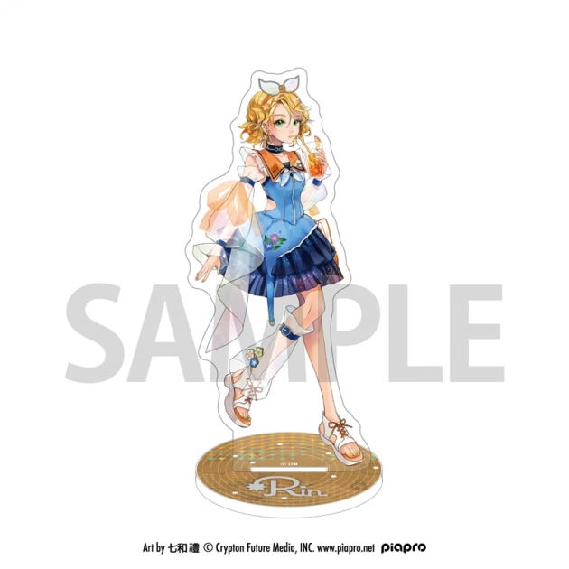 【グッズ-スタンドポップ】初音ミク「マジカルミライ 2025」コラボカフェin E-DINER アクリルスタンド 鏡音リン
