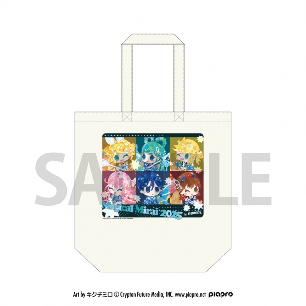 【グッズ-バッグ】初音ミク「マジカルミライ 2025」コラボカフェin E-DINER トートバッグ
