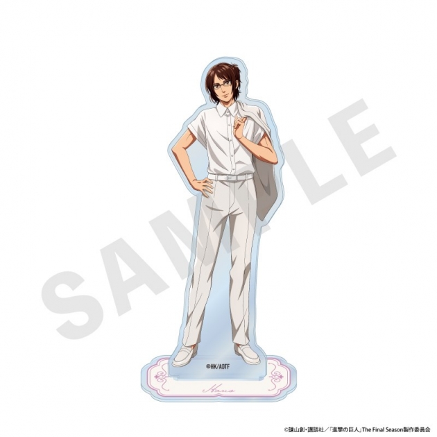 【グッズ-スタンドポップ】TVアニメ『進撃の巨人』 ホワイトコーデシリーズ アクリルスタンド ハンジ
