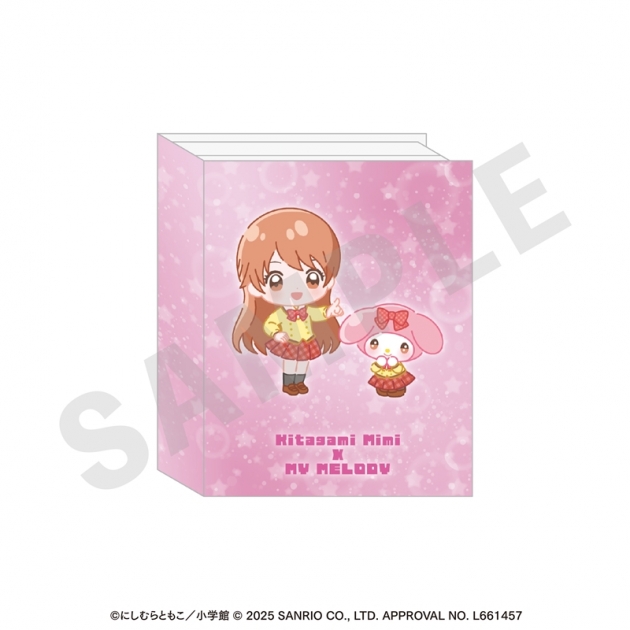 【グッズ-メモ帳】極上!!めちゃモテ委員長,マイメロディ ちゃおヒロインズ×サンリオキャラクターズ パタパタメモ 北神未海×マイメロディ
