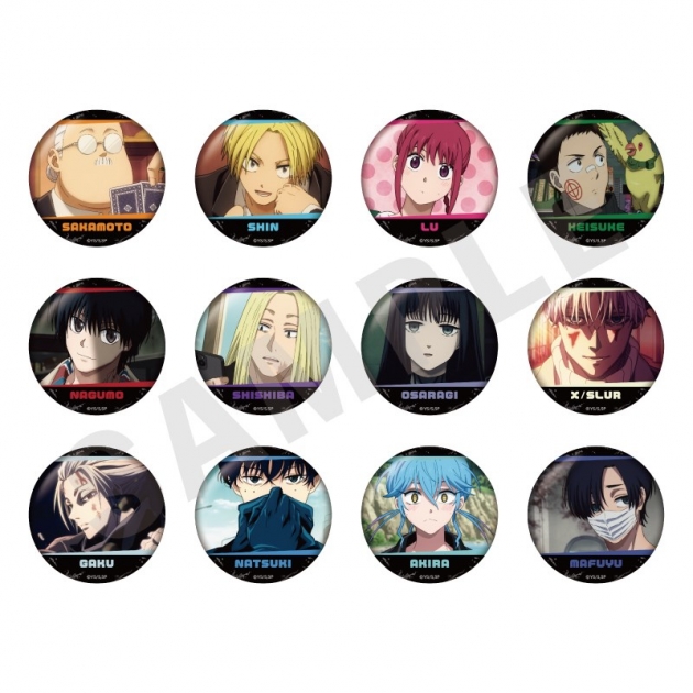 【グッズ-バッチ】SAKAMOTO DAYS ～favorite series～ トレーディング場面写缶バッジ(全12種)