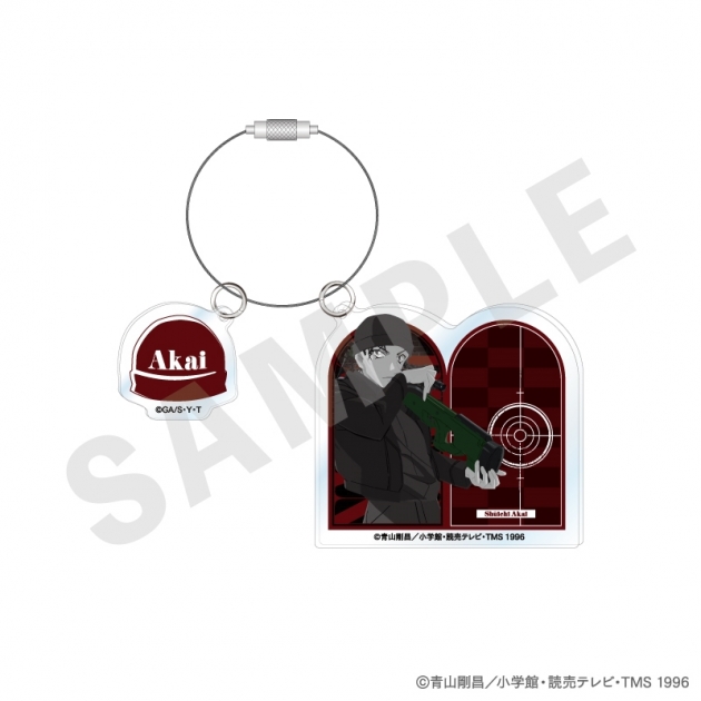 【グッズ-キーホルダー】名探偵コナン ペイントラクトシリーズ アクリルキーホルダー モノクロver.(赤井秀一)

