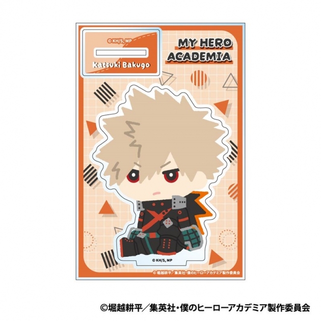 【グッズ-スタンドポップ】僕のヒーローアカデミア もふもふ アクリルスタンド B:爆豪勝己
