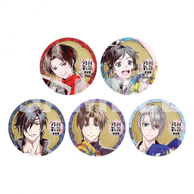 【グッズ-バッチ】特『刀剣乱舞-花丸-』～雪月華～ 描き下ろし缶バッチ
