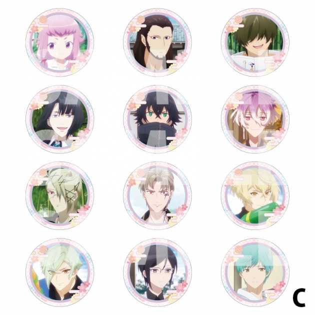 【グッズ-バッチ】特『刀剣乱舞-花丸-』～雪月華～ トレーディング缶バッチC
