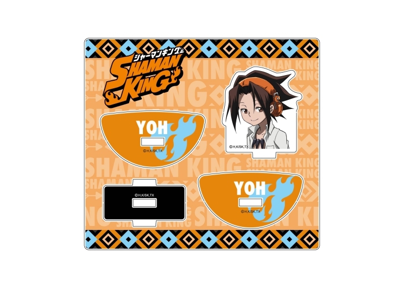 Shaman King シャーマンキング ゆらゆらアクリルスタンド 絵馬キーホルダー 織りワッペン チャーム 22年2月発売 Attic キャラクター グッズ 雑貨情報